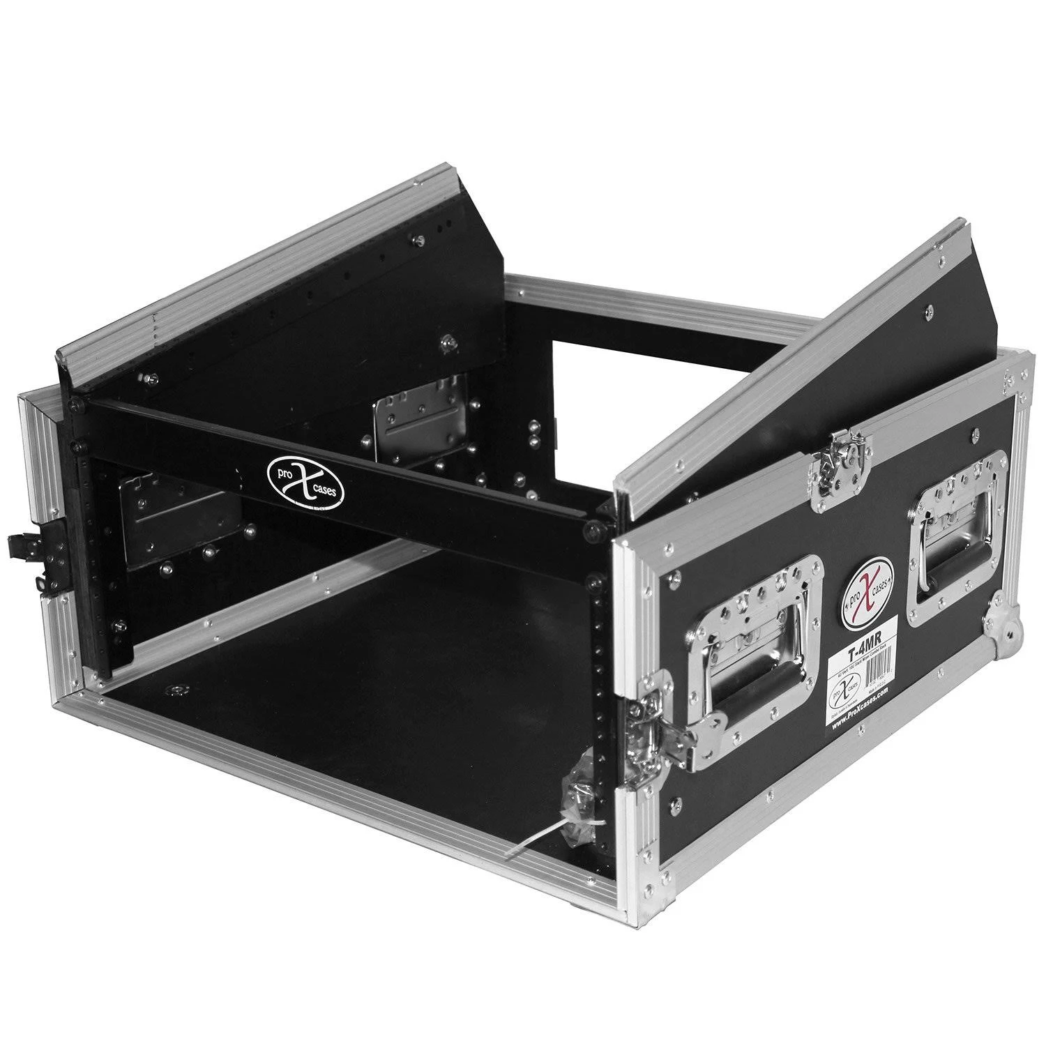 Prox T-4MRSS 4U Rack x 10U Top Mixer DJ Combo Flight Case