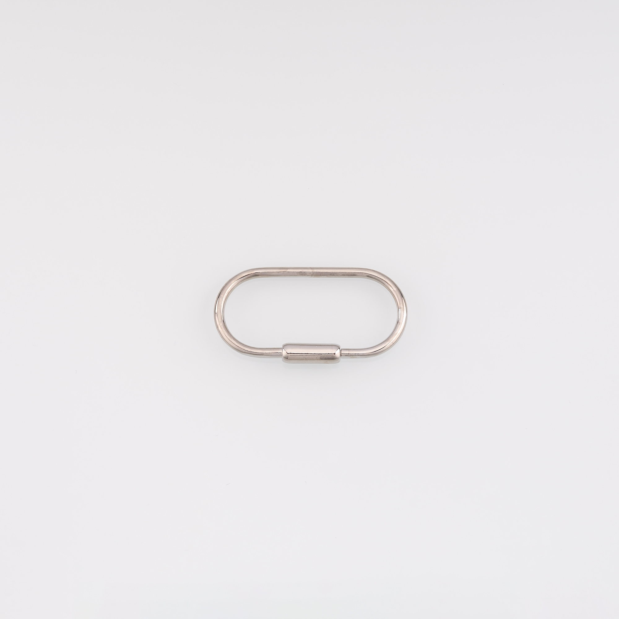 18K Gold Filled Oval Carabiner Clips,Dainty Screw Clasp Lock for DIY Jewelry Finding Necklace Bracelet