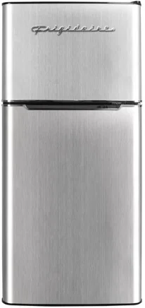 Frigidaire, 4.5 Cu. ft., 2 Door Compact Refrigerator-Chrome Trim, EFR451, Platinum