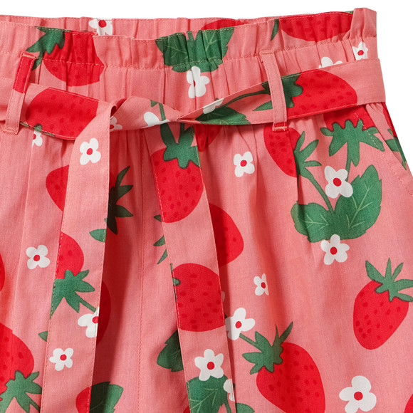 Yigga Mädchen Shorts mit buntem Allover-Print