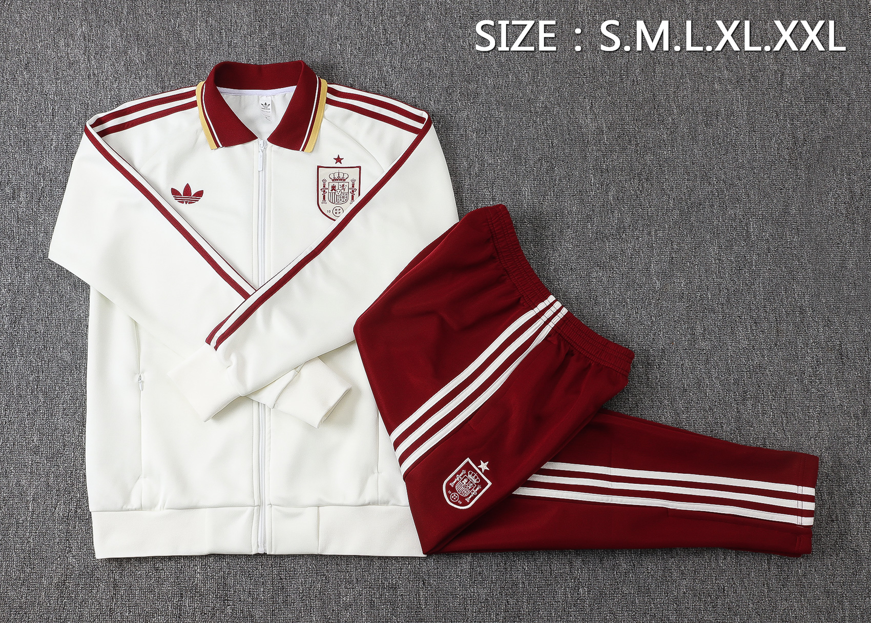 Kids 2026/27 Spain Suit - White