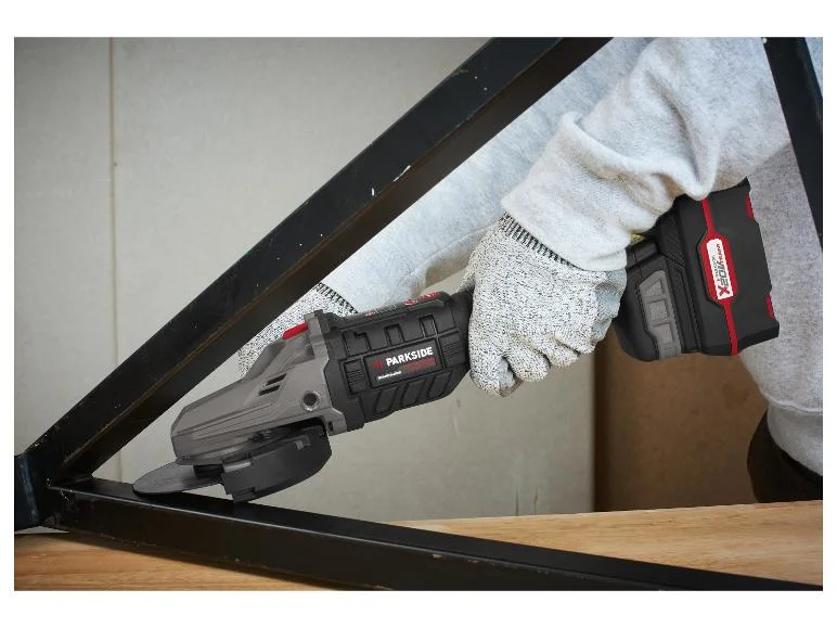 Flat-Head Cordless Angle Grinder + Drill Driver, 20 V