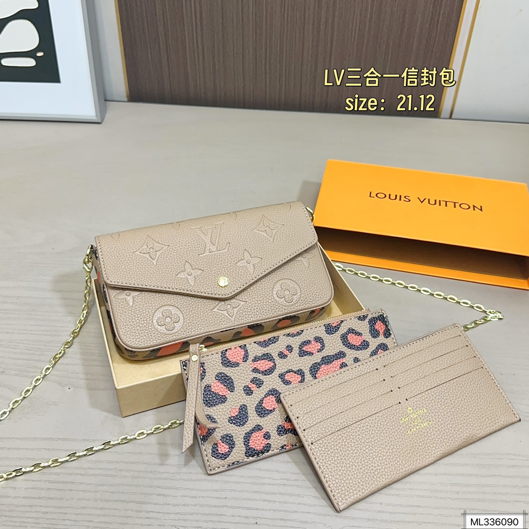 LV 3-in-1 Envelope Bag - cnluxepick