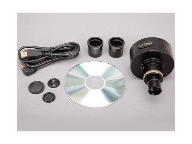 Amscope MW1000 10MP Microscope Digital Camera with Focusable Lens