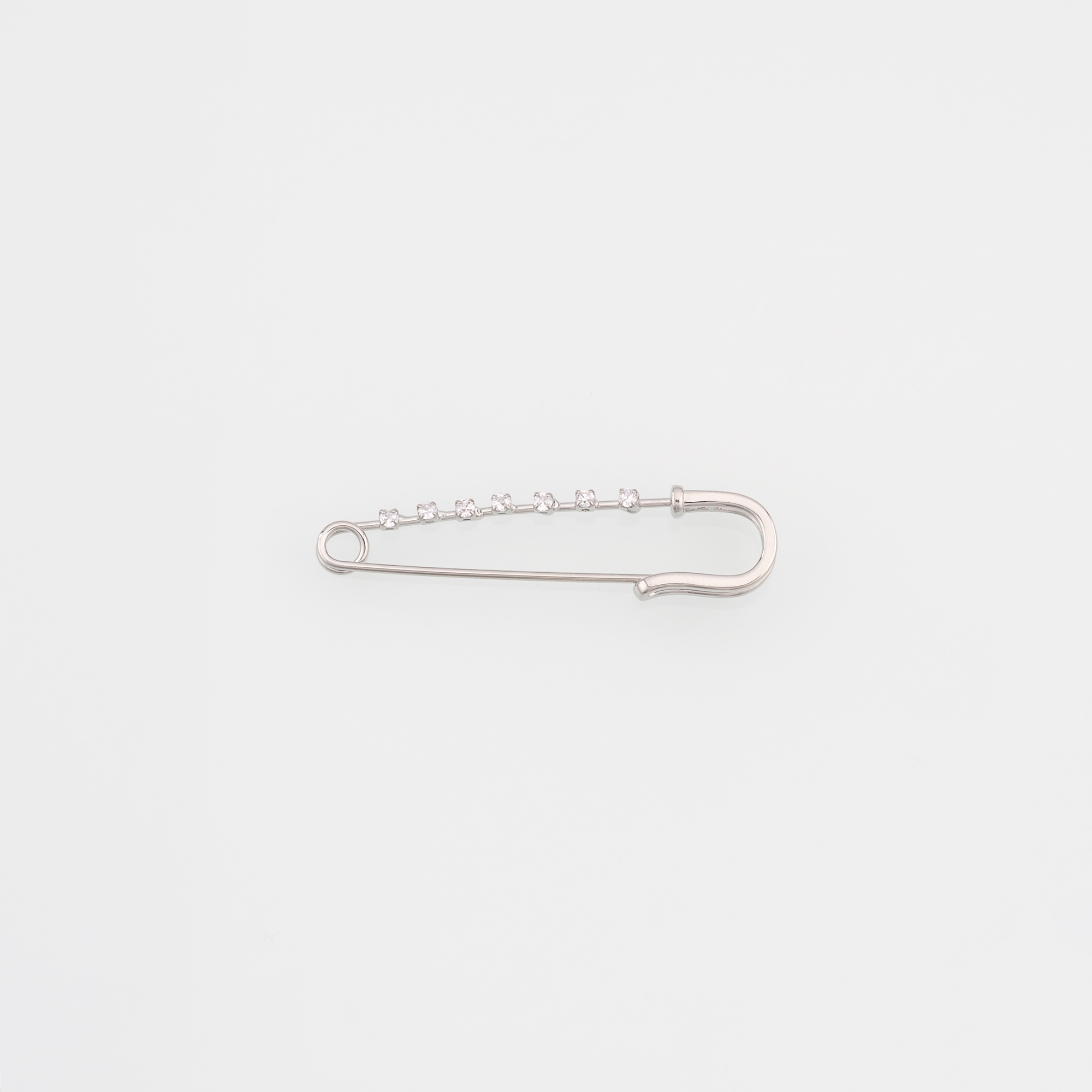 18K Gold Filled Safety Pin Connector,Dainty Safety Pin Charm Necklace Bracelet for DIY Jewelry Making Supply
