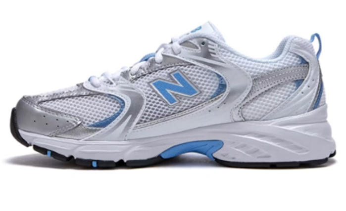 New Balance 530 White Carolina Blue MR530MIC Casual Running Shoes