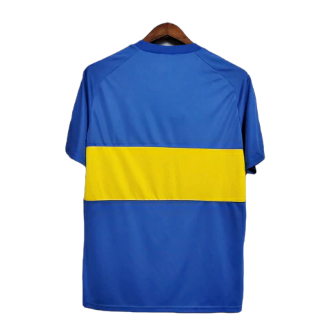 Boca Juniors 1981 vintage jersey blue with yellow details