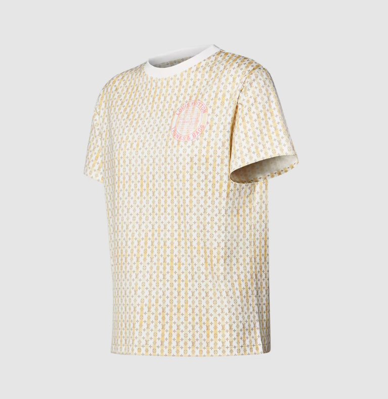 LOUIS VUITTON Monogram Stripes T-Shirt