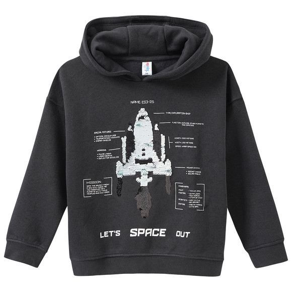 Topolino Jungen Hoodie mit Wendepailletten