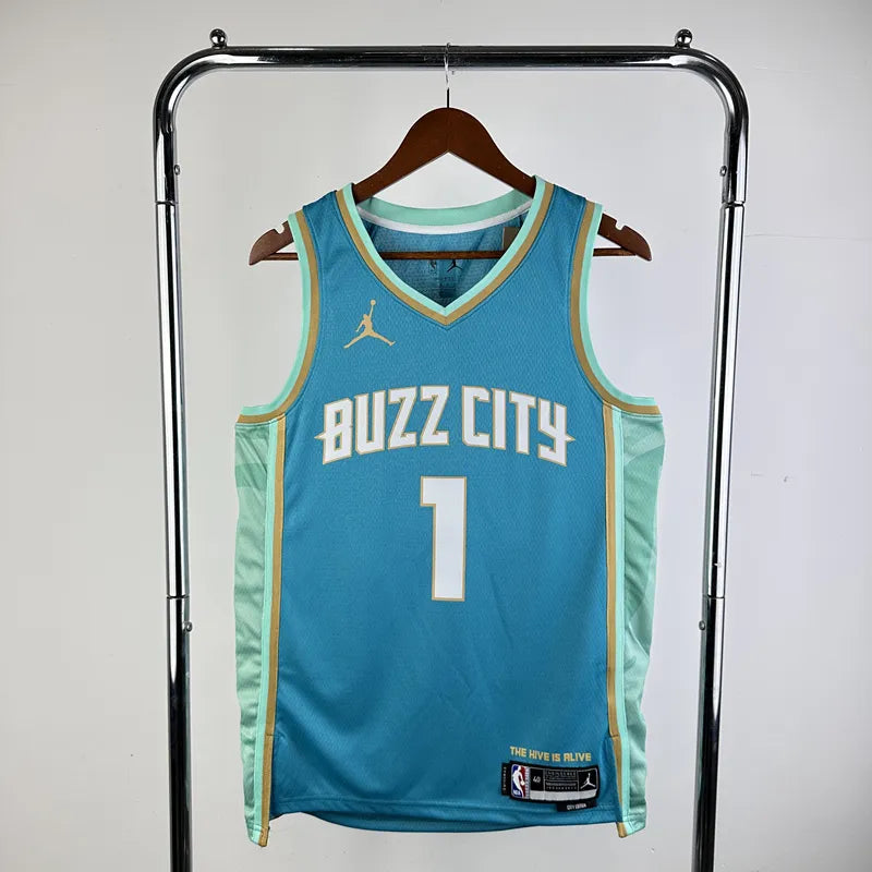 Maillot Charlotte Hornets BALL 1 NBA Basket 2023 2024€35.99