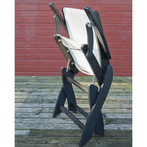POLYWOOD Coastal Folding Chair
