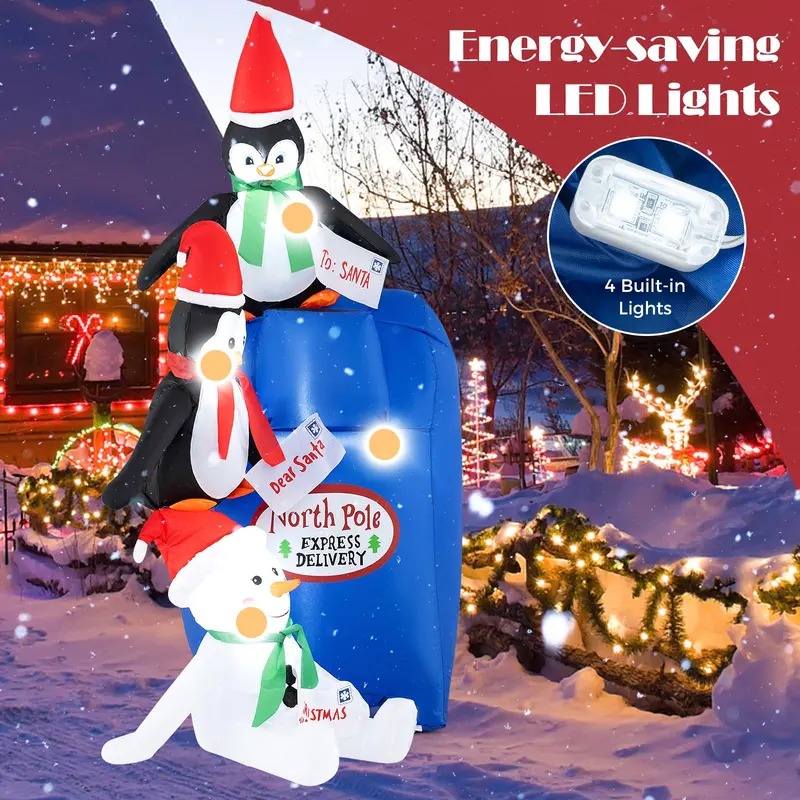 Three-Tier Tower-Style Artificial Christmas Trees — 3 ft, 3.5 ft, and 4 ft Metal Frames with Removable Star Toppers and Mini Reindeer Accents