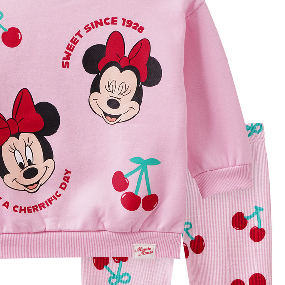 Topomini Minnie Maus Set mit Sweatshirt und Leggings