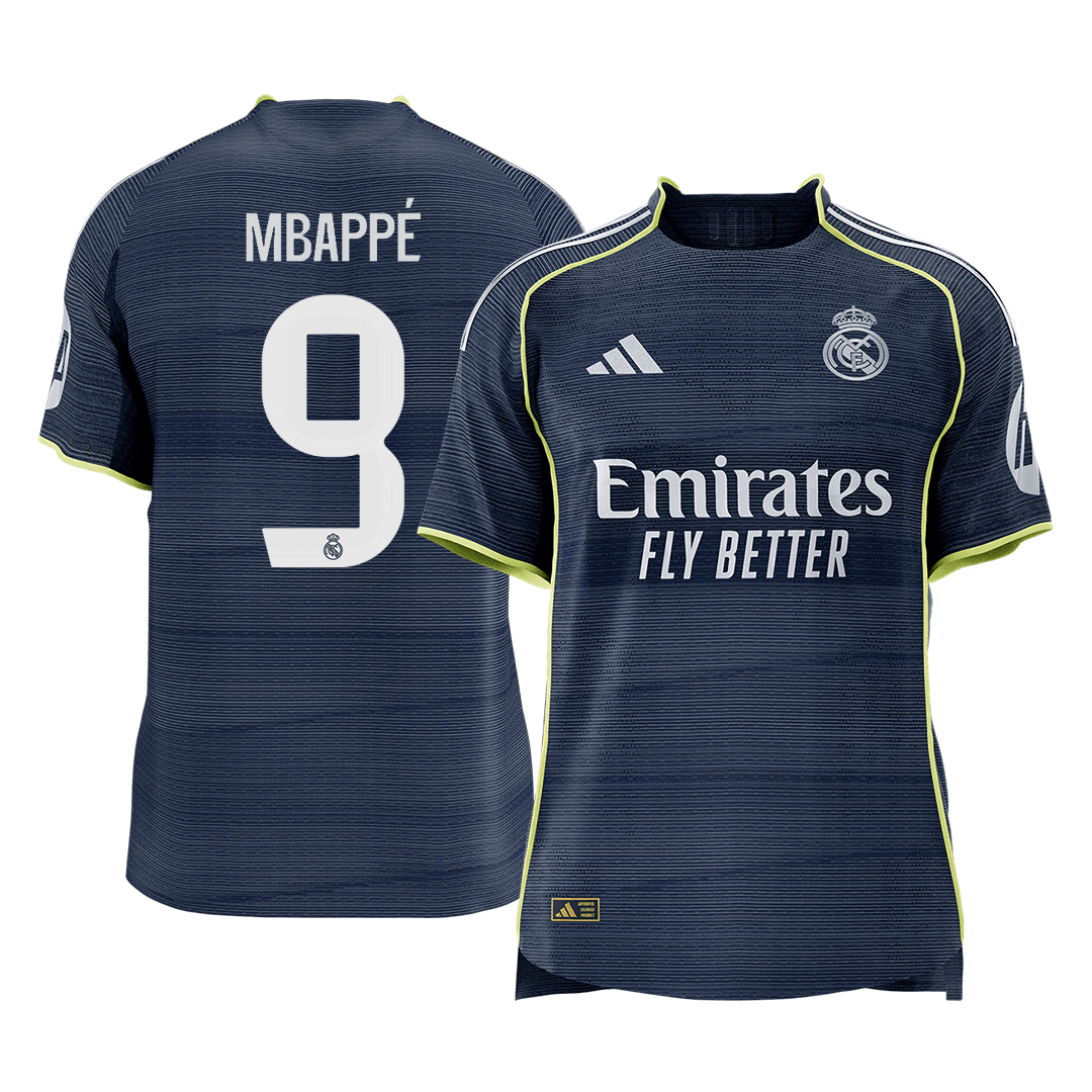 MBAPPÉ #9 Real Madrid Away Player Version Jersey 2025/26