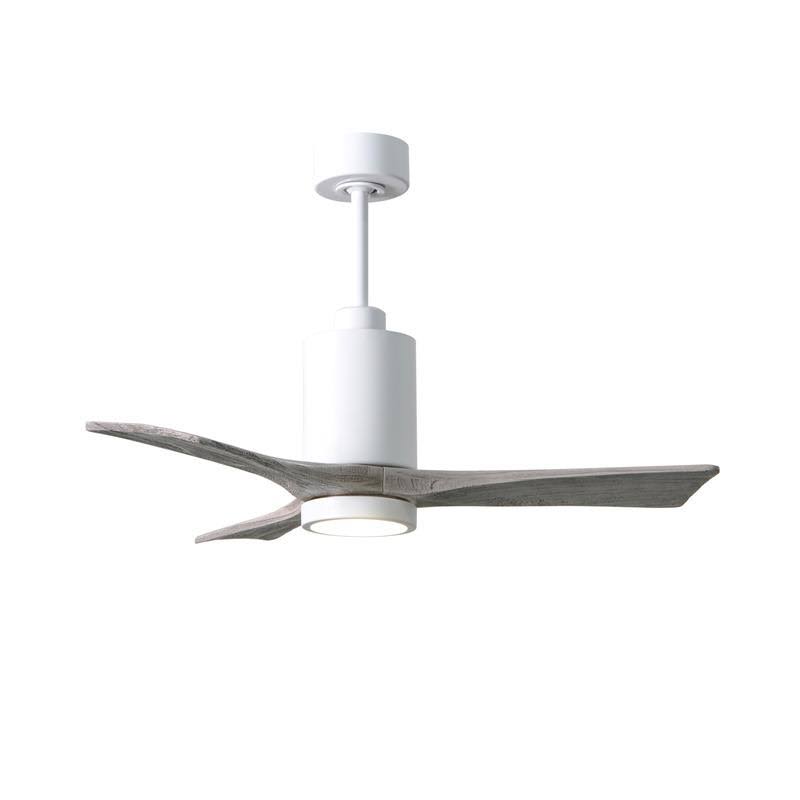 Patricia Ceiling Fan by Matthews Fan Company, Brushed Nickel, PA3-BN-BK-52