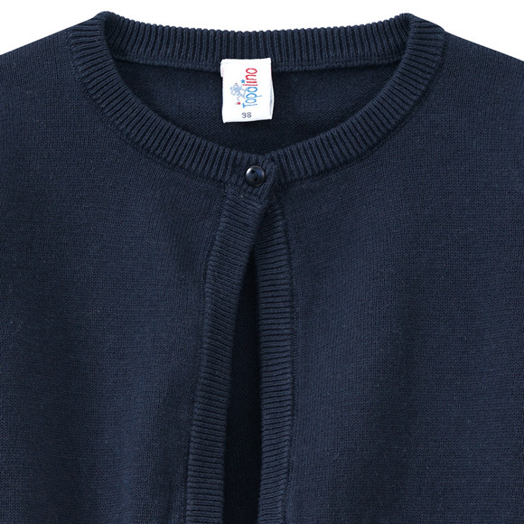 Topolino Mädchen Strickjacke in Unifarben