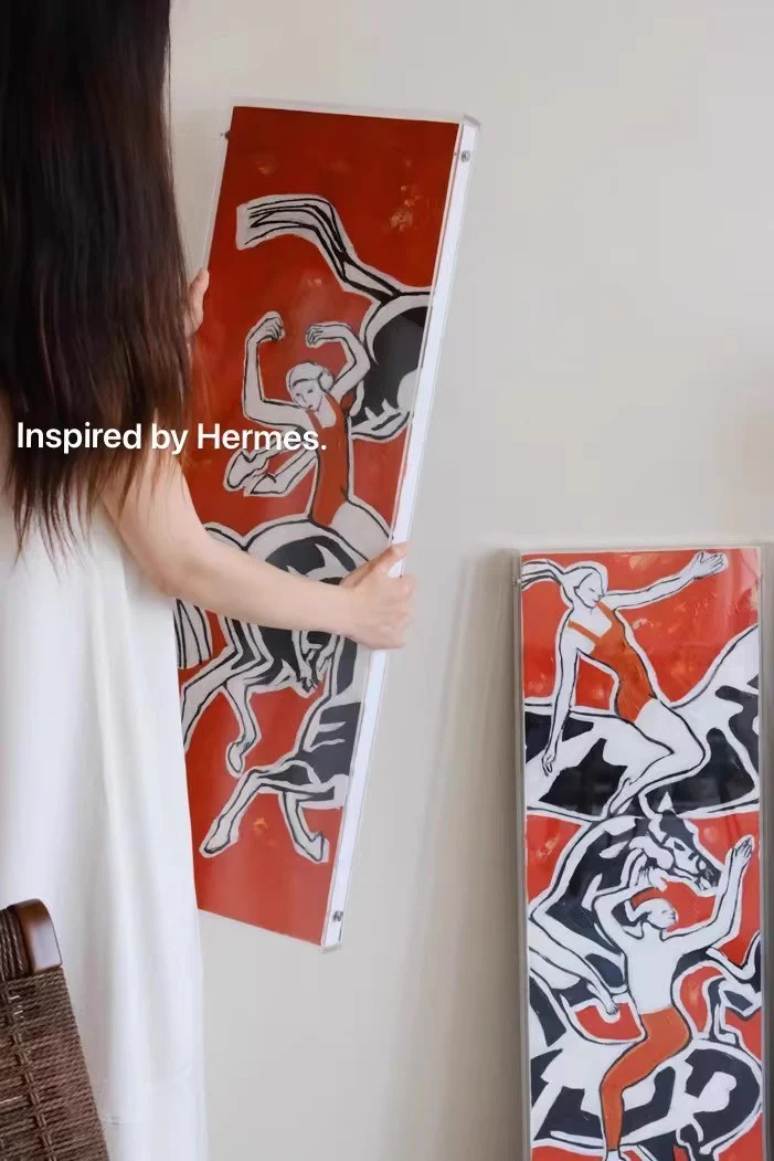 AH166 - Hand-Painted Oil Art 