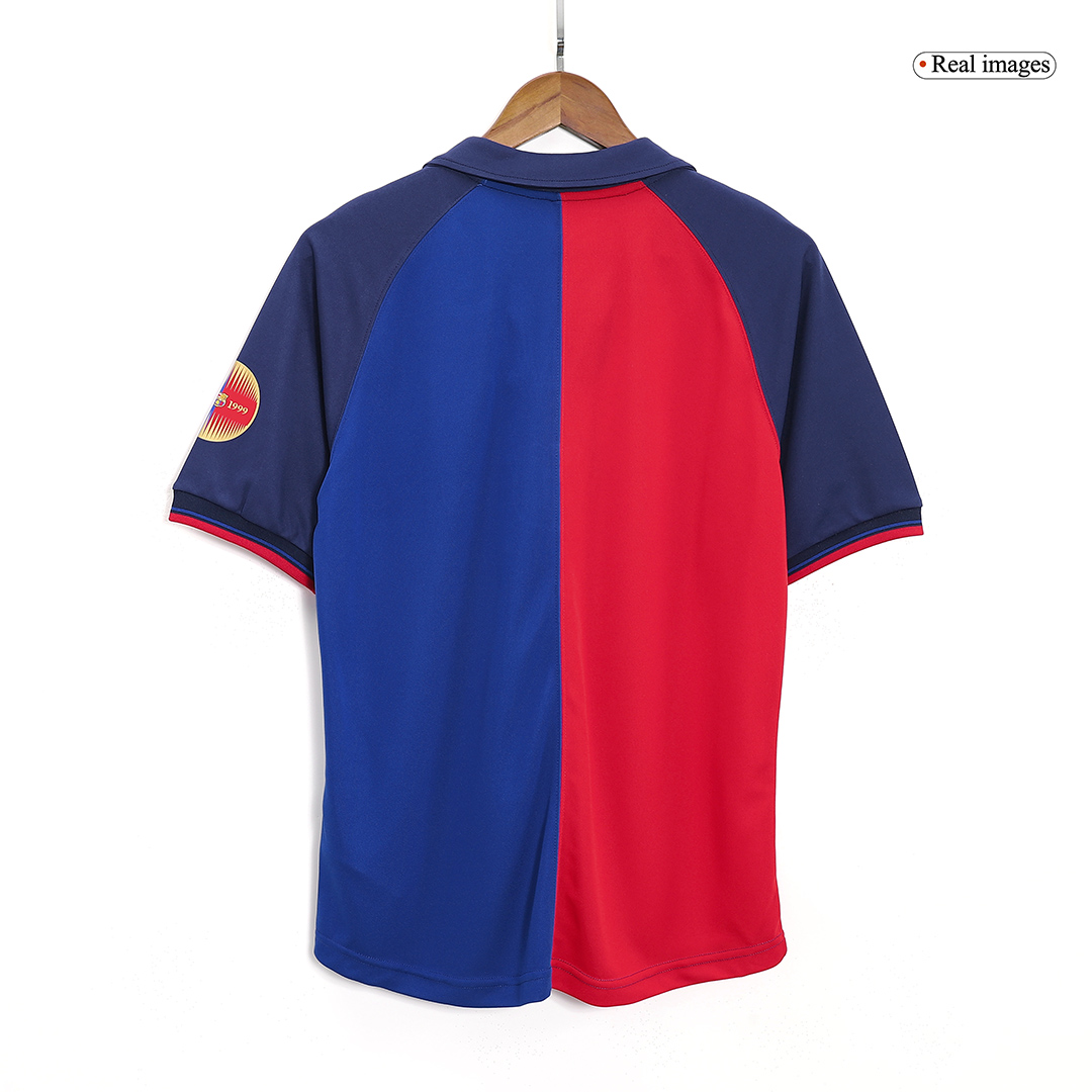 Retro Soccer Jersey Barcelona Home 1999/00