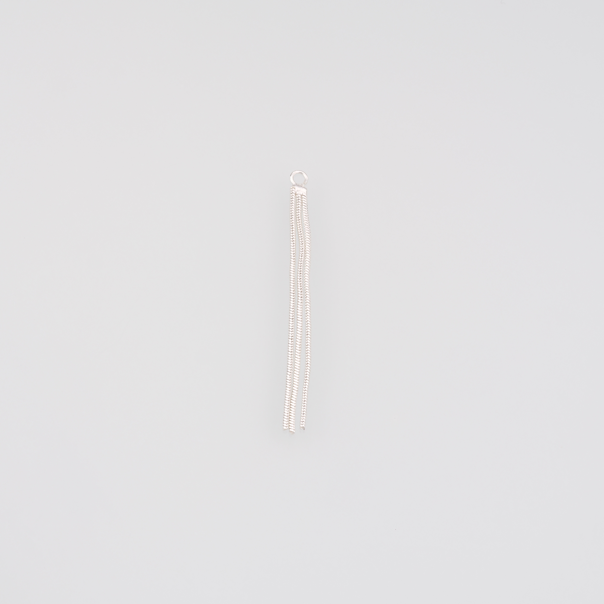 18K Gold Filled Tassel Pendant,Dainty Tassel Earrings Necklace for DIY Jewelry Making Supply