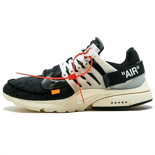 Off-White x Nike Air Presto Black Ivory Sneakers - cnluxepick
