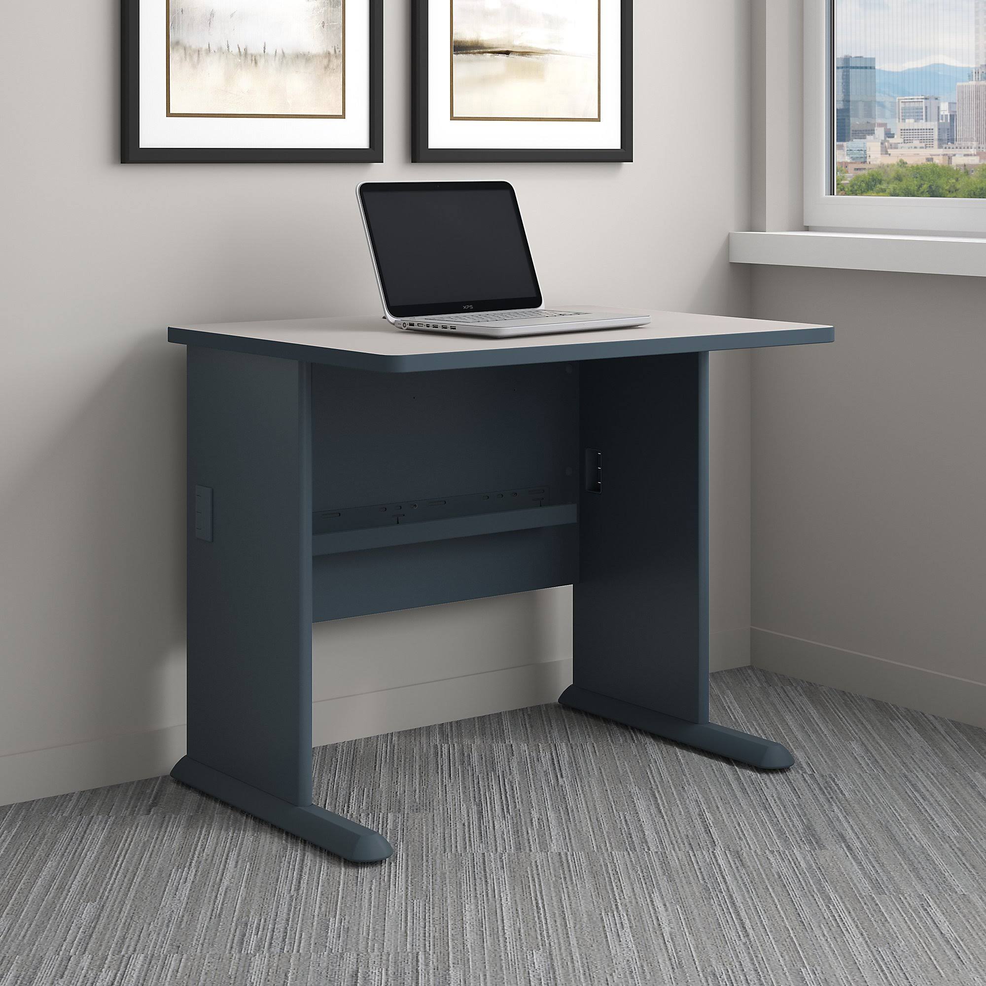 Bush Series A 36 inch Desk - Slate