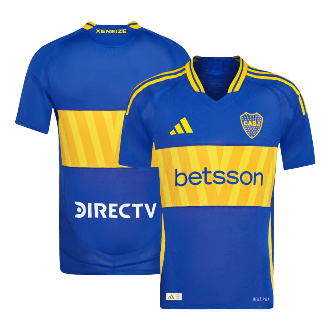 Boca Juniors Home Authentic Soccer Jersey