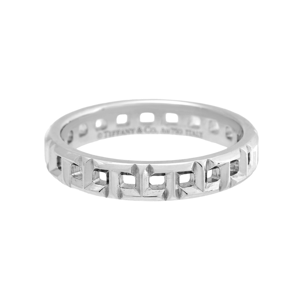 Tiffany & Co. Tiffany T True Narrow Ring 18K White Gold 62508213