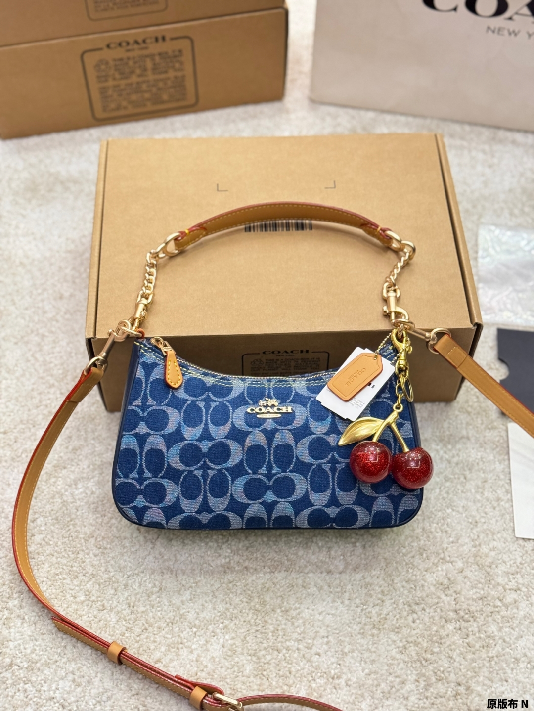 Coach's new Swinger Bag shoulder armpit bag crossbody bag crescent bag - cnluxepick