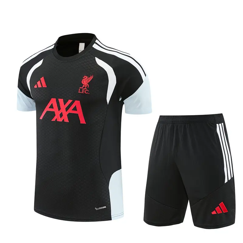 Liverpool Training Short Sleeves - Black