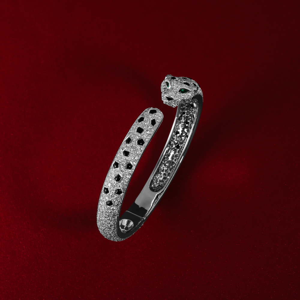 Cartier Panthère Bracelet 18K White Gold N6722400