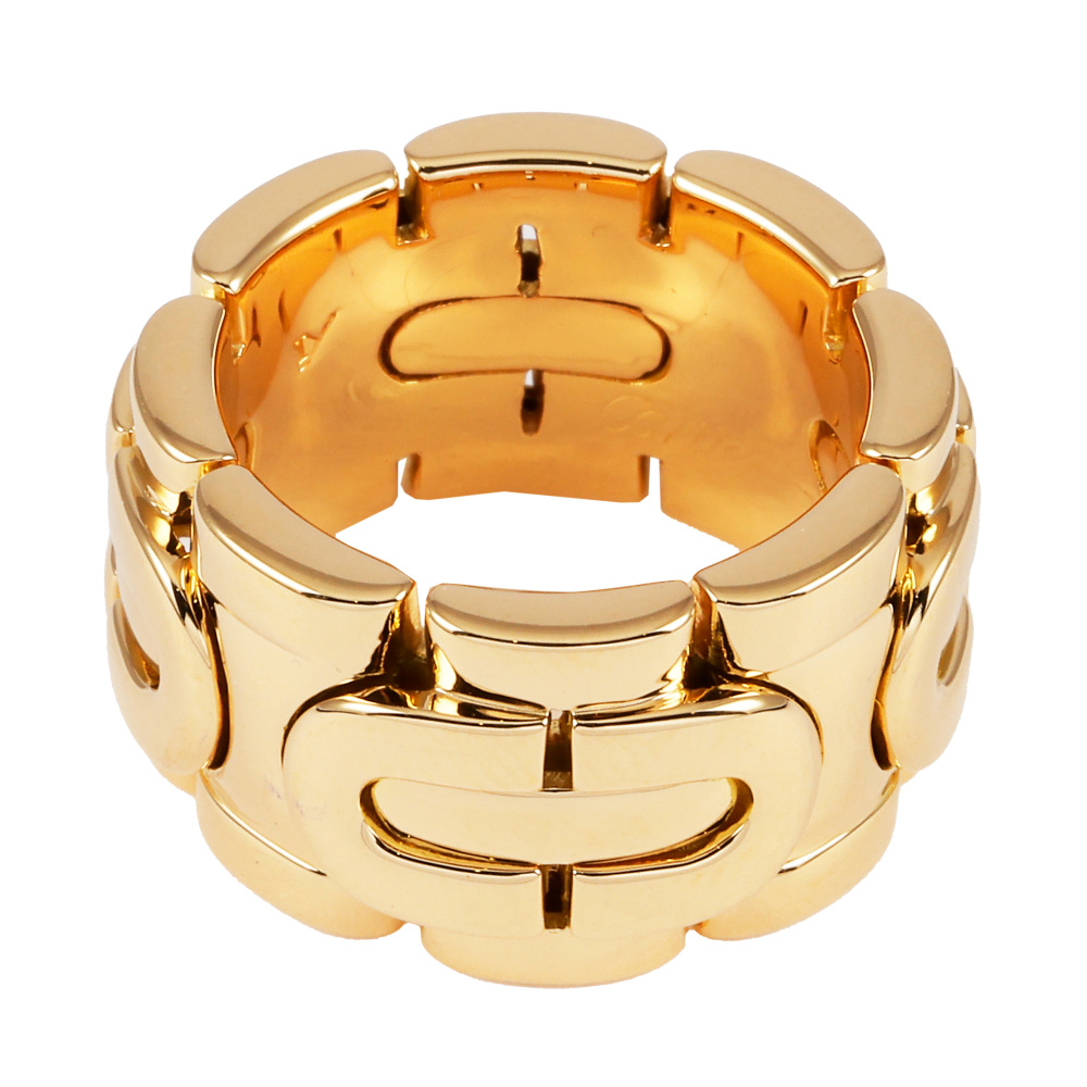 Cartier Panthère Art Deco Ring 18K Yellow Gold