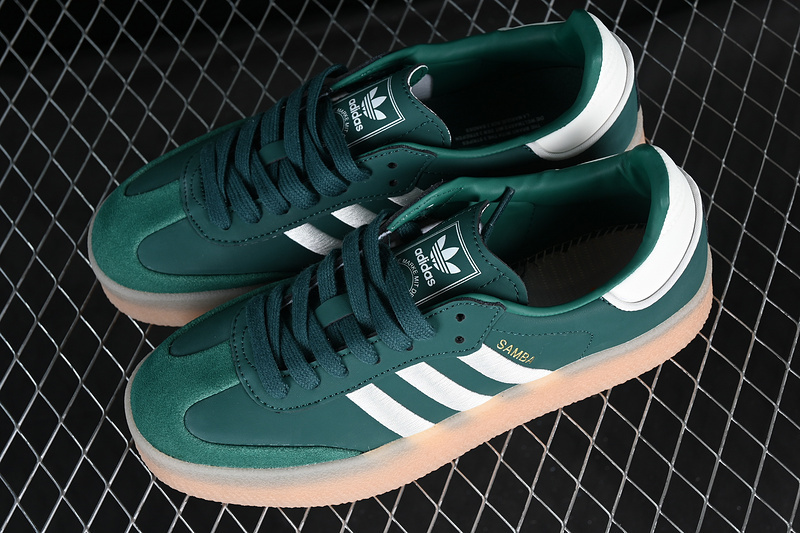 Adidas Samba Vegan White/Green/Brown IF1835