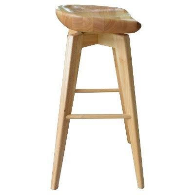 Boraam Bali Swivel Stool, Natural