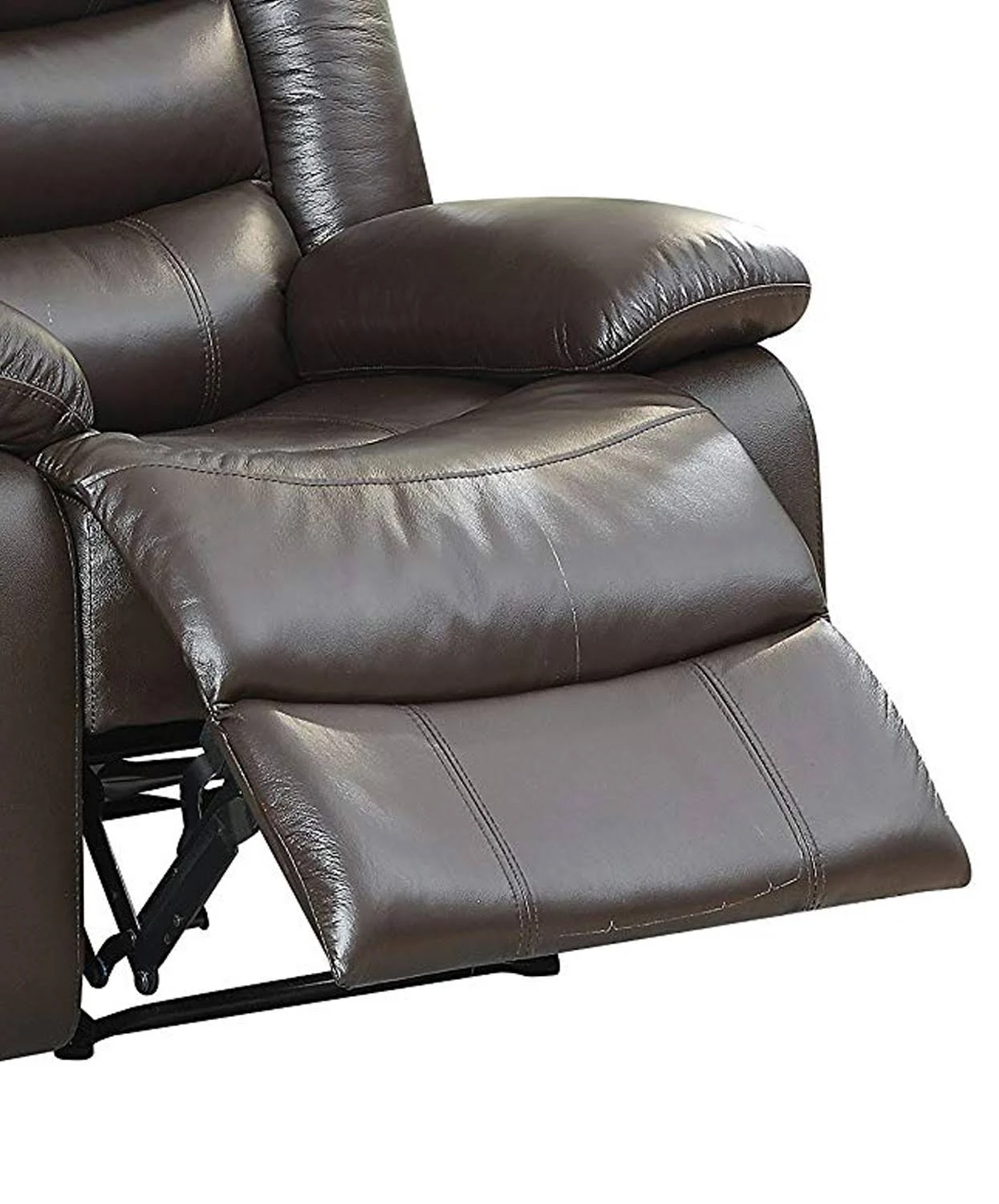 Recliner , Espresso Top Grain Leather Match