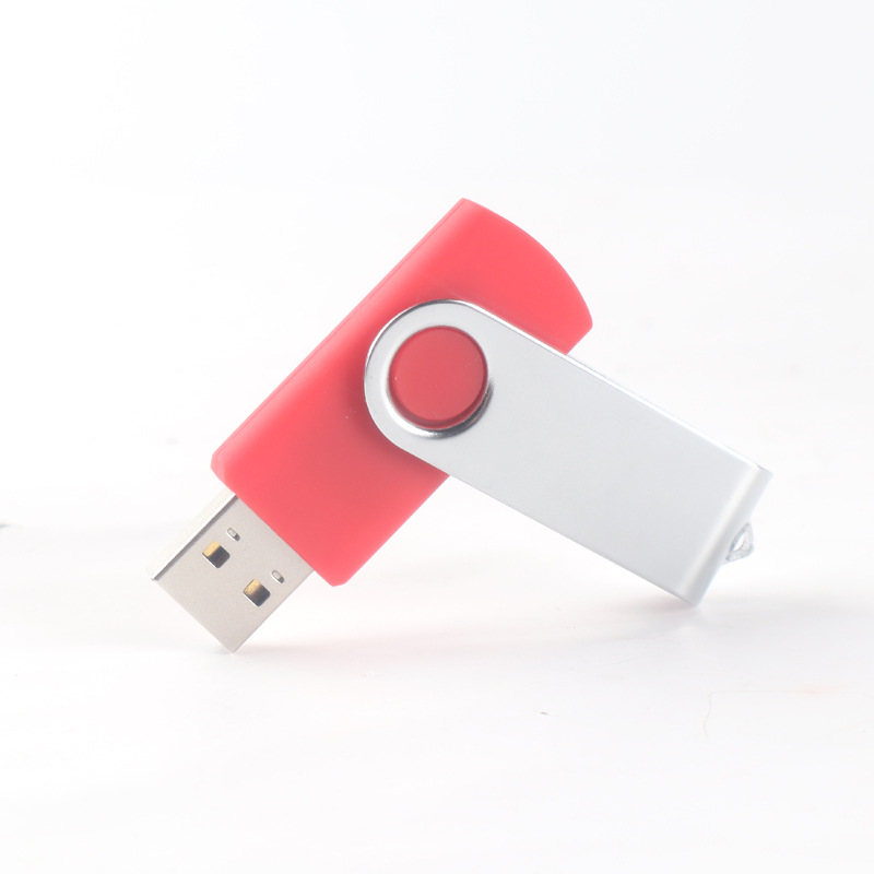 High Speed USB Flash Drive Rotating Metal ClipCreativity16G 32G 8G  Drive