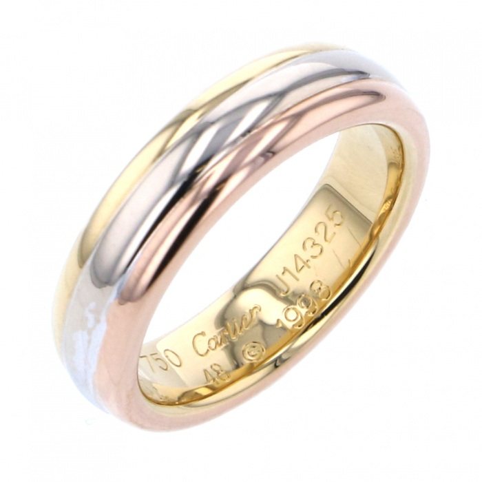 Cartier Trinity Ring Tri-Gold