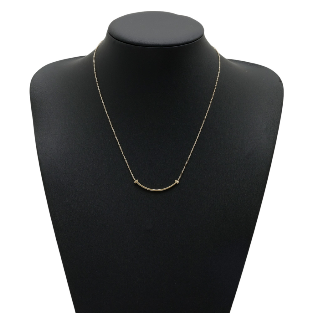 Tiffany & Co. Tiffany T Smile Necklace 18K Yellow Gold 60011679