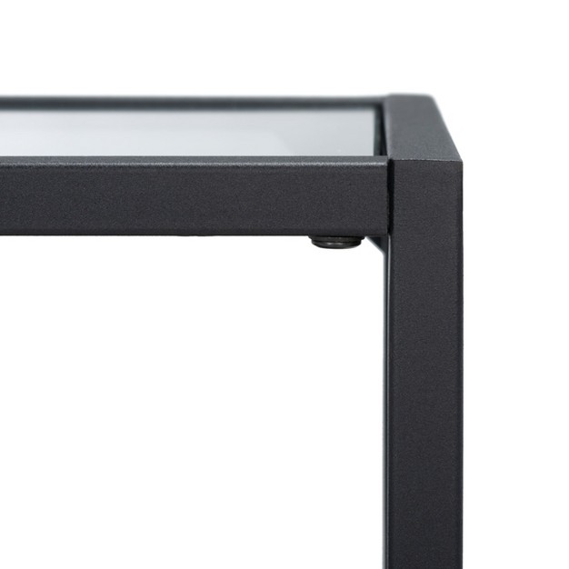Ackley Console Table Black Safavieh