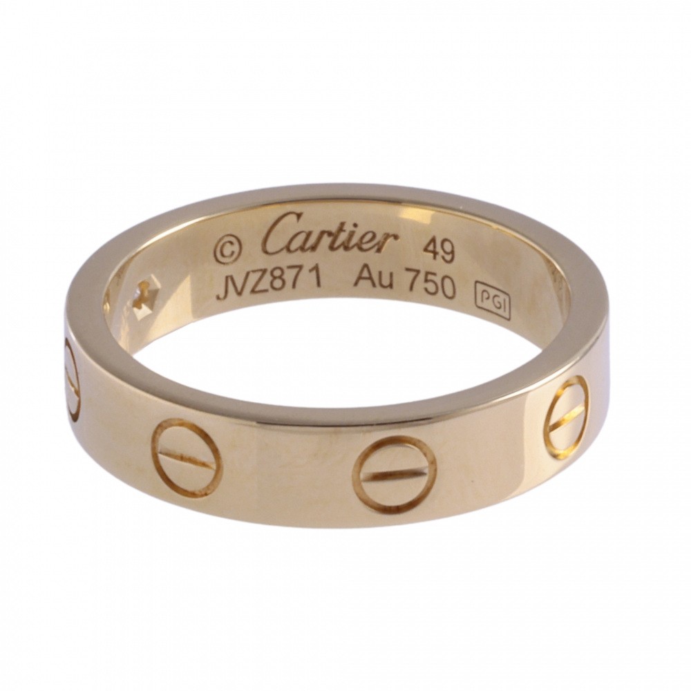 Cartier Love Ring 18K Yellow Gold