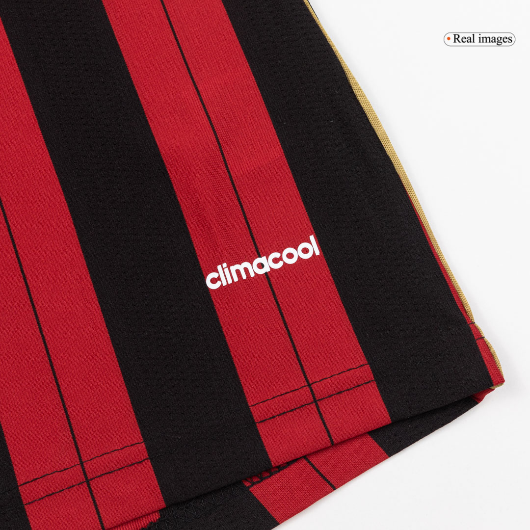 Retro Soccer Jersey AC Milan Home Long Sleeve 2013/14
