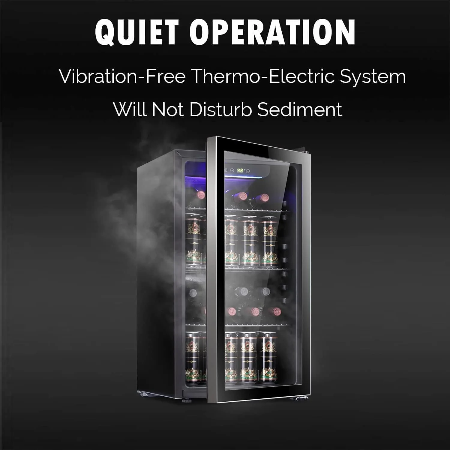 3.2 cu.ft  Wine Cooler/Cabinet Beverage Refrigerator W5899H