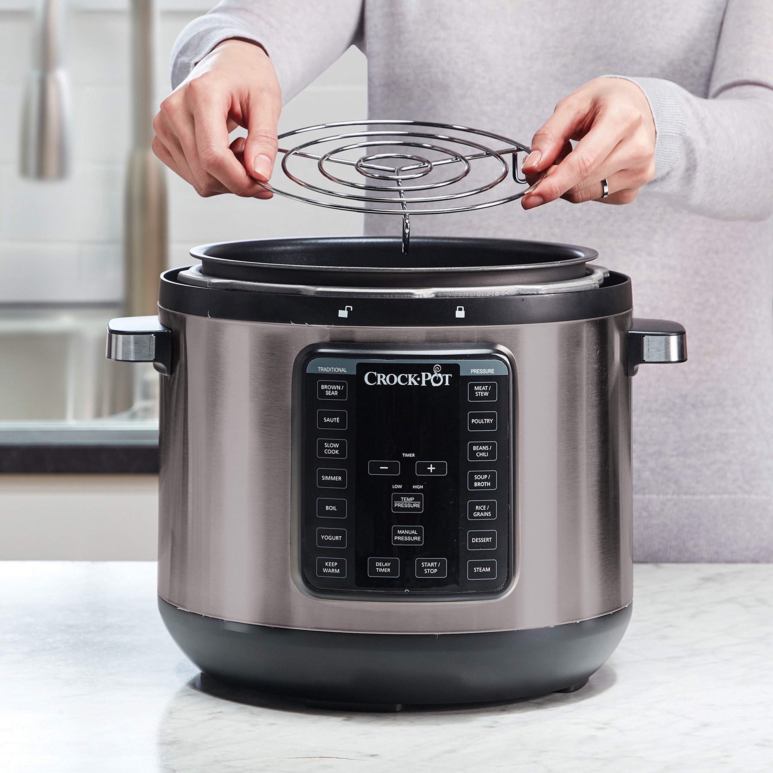 Crock Pot Multi Use Programmable Pressure Stainless