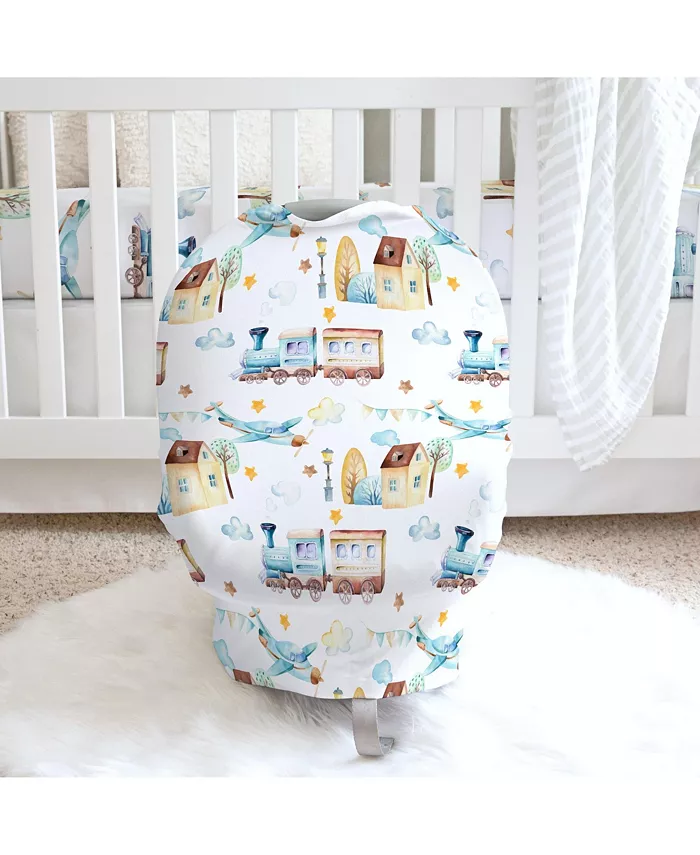 Honey Lemonade Multifunctional Nursing Cover Carseat Cover - Airplane and Train