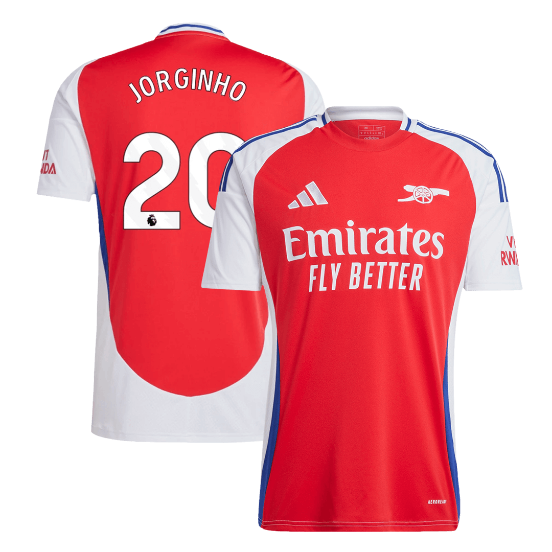 JORGINHO #20 Arsenal Home Soccer Jersey