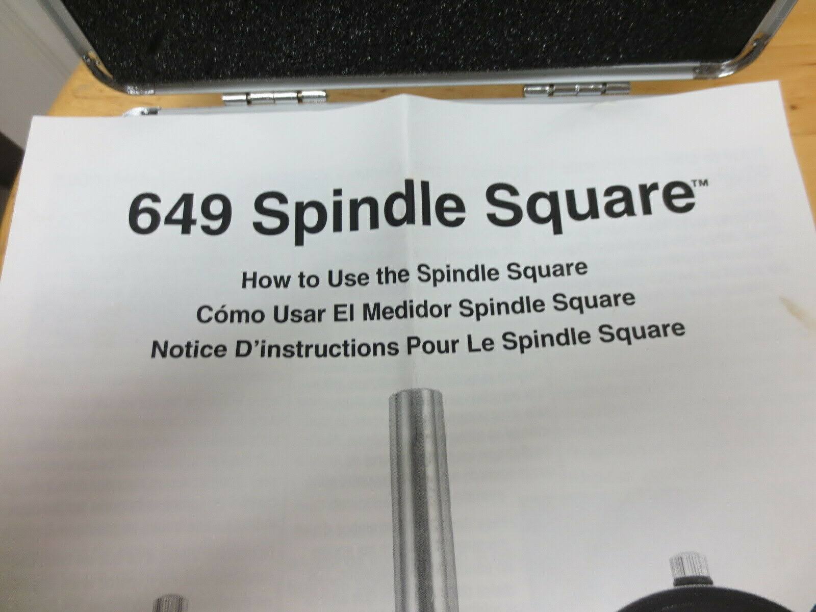 Starrett 649-1 Spindle Square