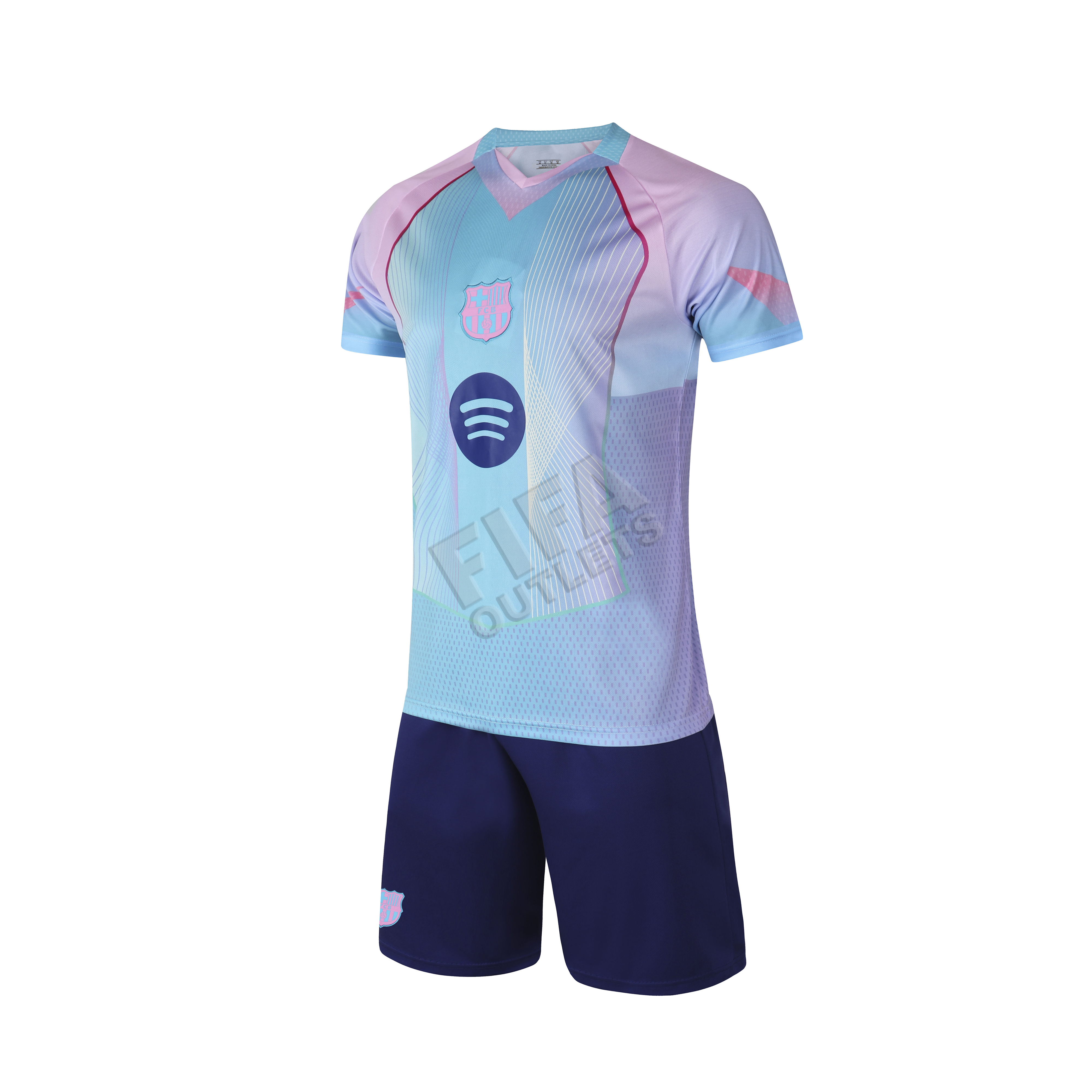 Barcelona Special Edition Blue Jersey Set 2025-26