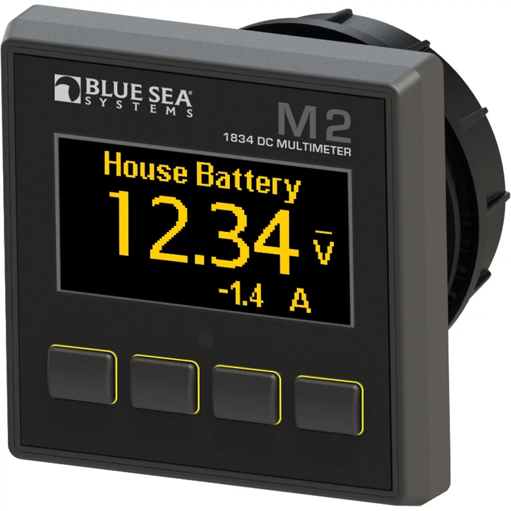 Blue Sea Systems Digtal Meter, M2 OLED, DC Multimeter