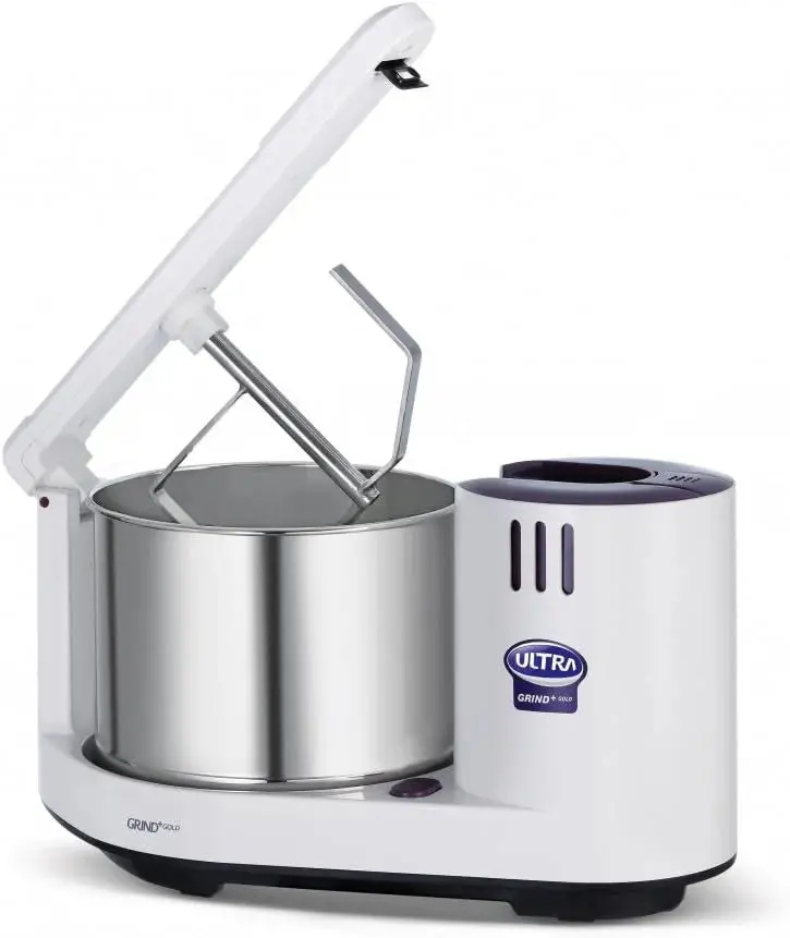 Ultra Grind+ Gold 2-Liter Wet Grinder with Atta Kneading Function – 110V Tabletop Model