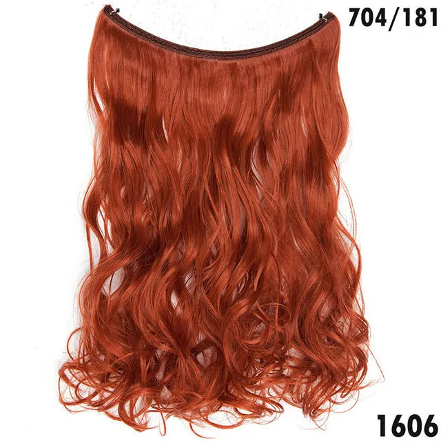 Invisible Halo Hair Extensions
