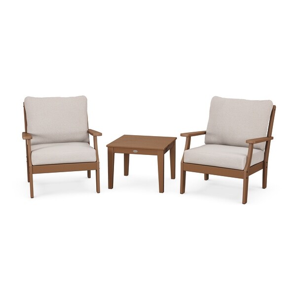 POLYWOOD Braxton 3Piece Deep Seating Set